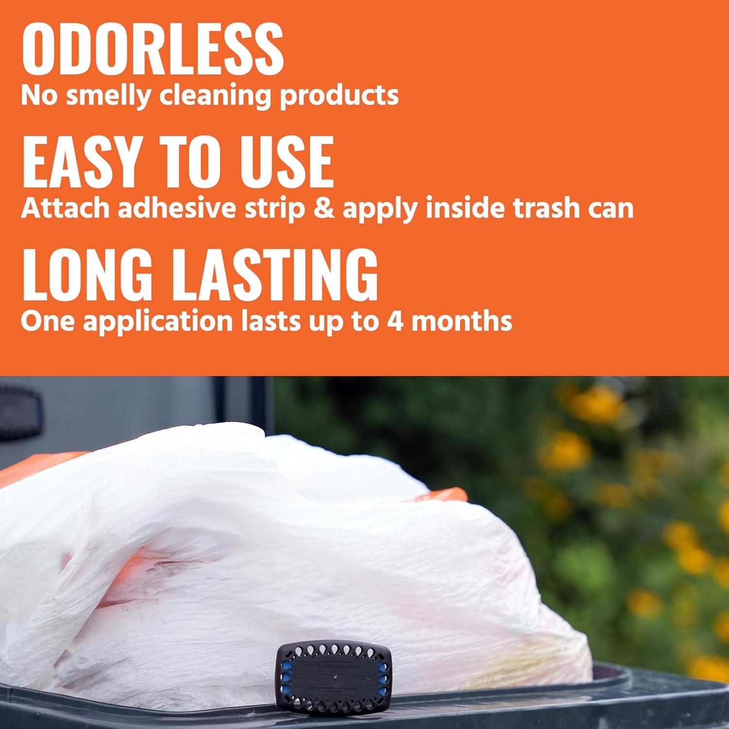 imageTerro T800 Garbage Guard Trash Can Insect Killer  Kills Flies Roach Maggots Beetles and Insects in Outdoor Garbage Can1 Pack
