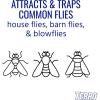 imageTERRO Fly Magnet Disposable Outdoor Fly Trap with Bait T524