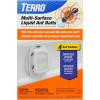 imageTERRO Indoor Liquid Ant Baits with Adhesive Strips for Discreet Baiting  TERRO Ant Trap and Bait Station  4 Pack  T334B4 Bait Stations