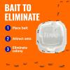 imageTERRO Indoor Liquid Ant Baits with Adhesive Strips for Discreet Baiting  TERRO Ant Trap and Bait Station  4 Pack  T334B8 Bait Stations Pack of 12