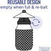 imageTERRO T380 Outdoor Reusable Fly Magnet Fly Trap  Poison Free Trap with Baitwhite