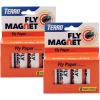 imageTERRO T518 Fly Magnet 16 Total 2 Pack Sticky Fly Trap Indoor Hanging2 Pack