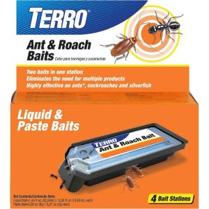 imageTERRO Ant ampamp Roach Bait  Indoor Ant Killer and Roach Killer  T360SR  Attracts and Kills Ants Roaches and Silverfish  2 Pack1 Pack