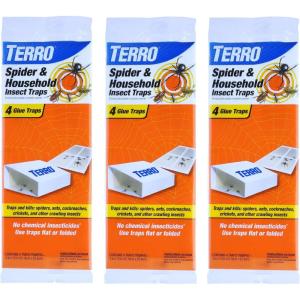 imageTERRO Spider ampamp Insect Trap T320610  Pack of 10 Insect Traps3 Pack
