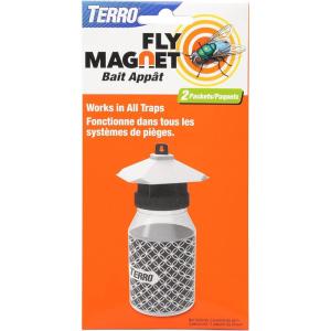 imageTERRO T382 Fly Magnet Replacement Bait  2 Fly Magnet Trap AttractantsNo Size Pack of 10