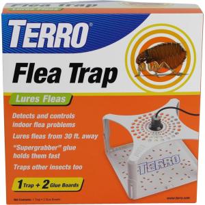 imageTerro T230 Indoor Electric Flea Trap and Killer  Refillable Flea Traps for Inside Your HomePack of 6