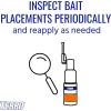 imageTERRO Roach Bait Powder Plus Applicator  Bait and Kill Cockroaches Ants Earwigs Silverfish  150 Placements per Tube  Easy Precise Placement  T530 053 oz Tube