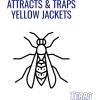 imageTERRO Outdoor Yellow Jacket Trap with Bait  Easy to Use  T362  No Chemical Insecticides  Effective Yellowjacket Trap  Includes Bait