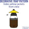 imageTERRO Outdoor Yellow Jacket Trap with Bait  Easy to Use  T362  No Chemical Insecticides  Effective Yellowjacket Trap  Includes Bait