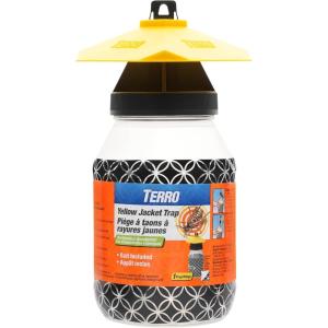imageTERRO Outdoor Yellow Jacket Trap with Bait  Easy to Use  T362  No Chemical Insecticides  Effective Yellowjacket Trap  Includes Bait