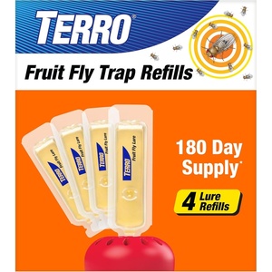 image:imageTERRO Fruit Fly Trap Refills  4 Pack of Lure Refills